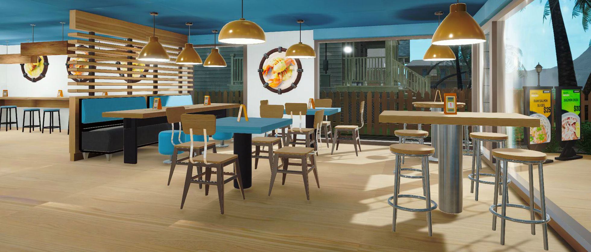 Coastal Kitchen Simulator